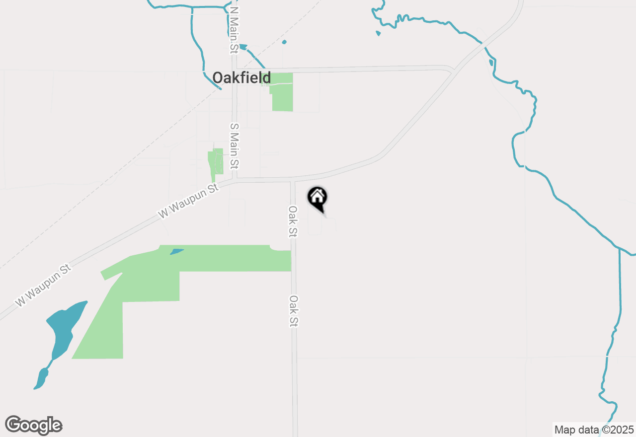 Map of 401 Leona Way, Oakfield, WI 53065