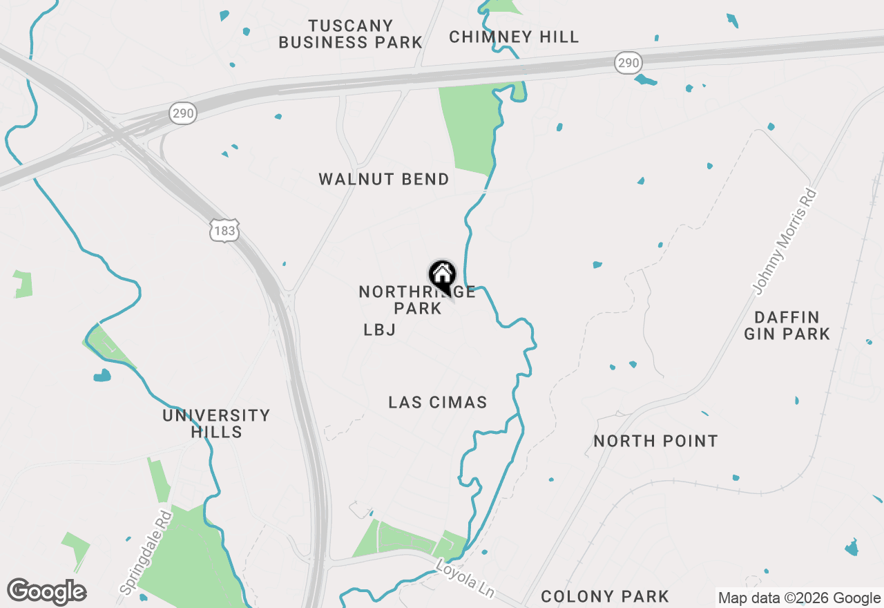 Map of 7633 Rio Pass, Austin, TX 78724