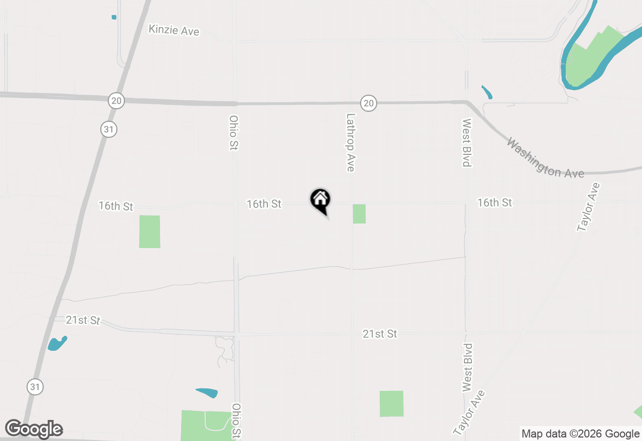 Map of 4100 Victory Ave, Racine, WI 53405