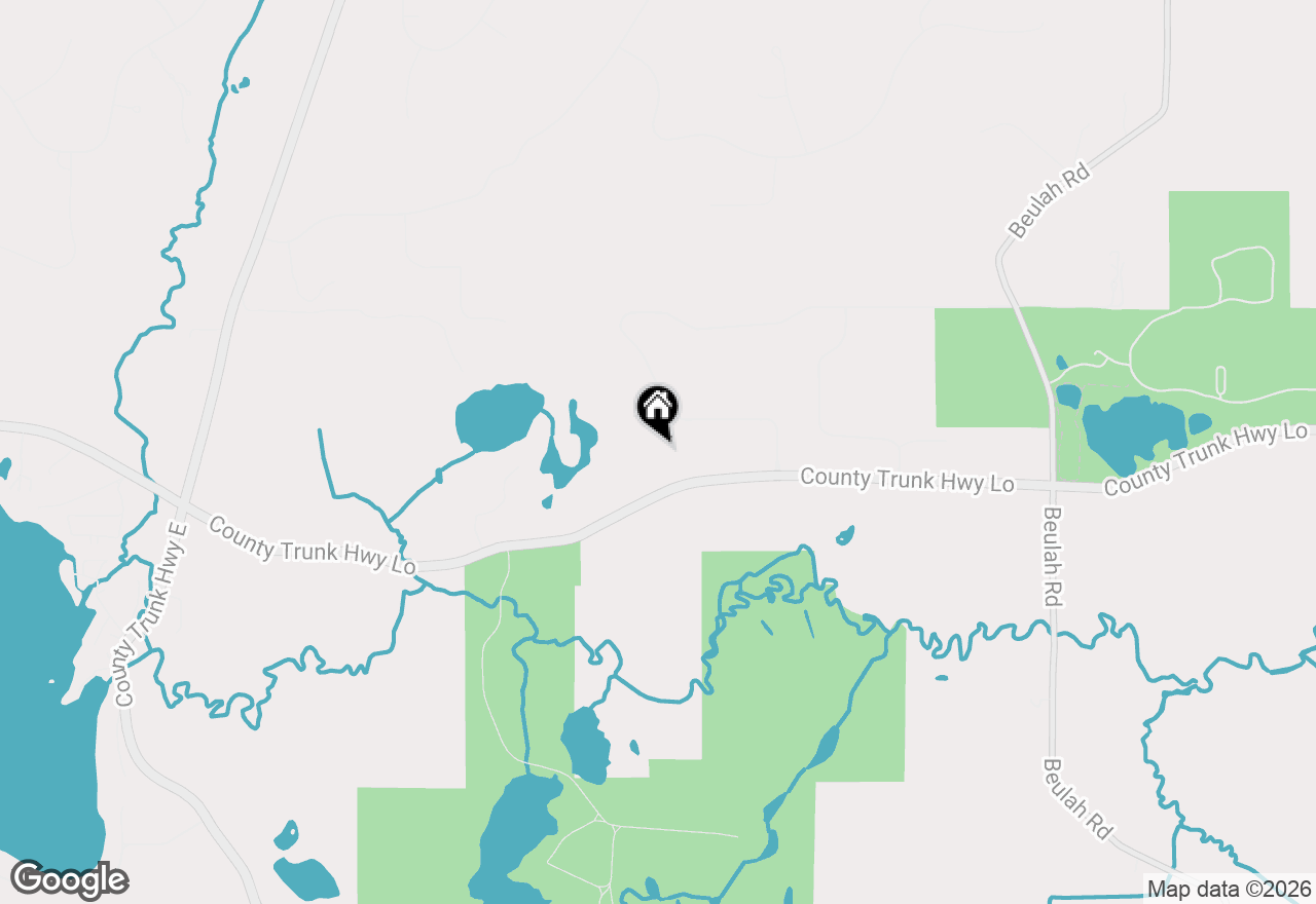 Map of S101W33315 Genevieve Dr, Mukwonago, WI 53149