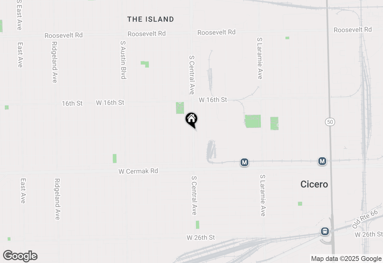 Map of 1832 S Central Avenue, Cicero, IL 60804