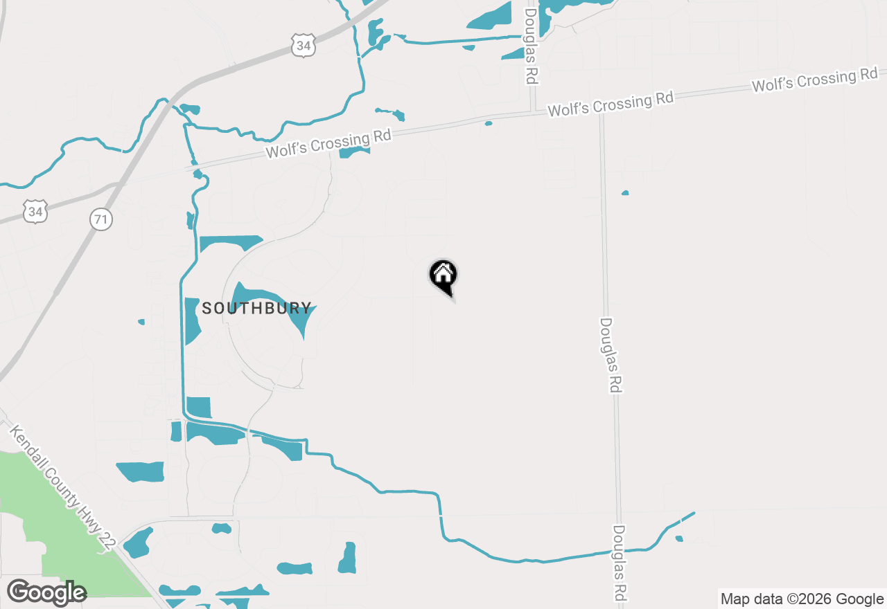 Map of 403 Tanya Lane, Oswego, IL 60543