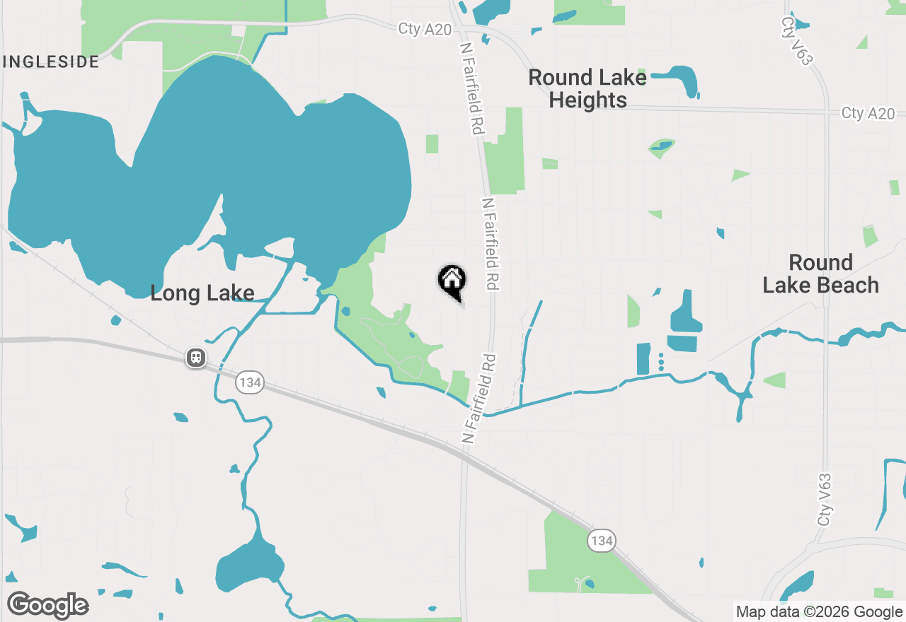 Map of 1202 N Red Oak Circle #2, Round Lake Beach, IL 60073