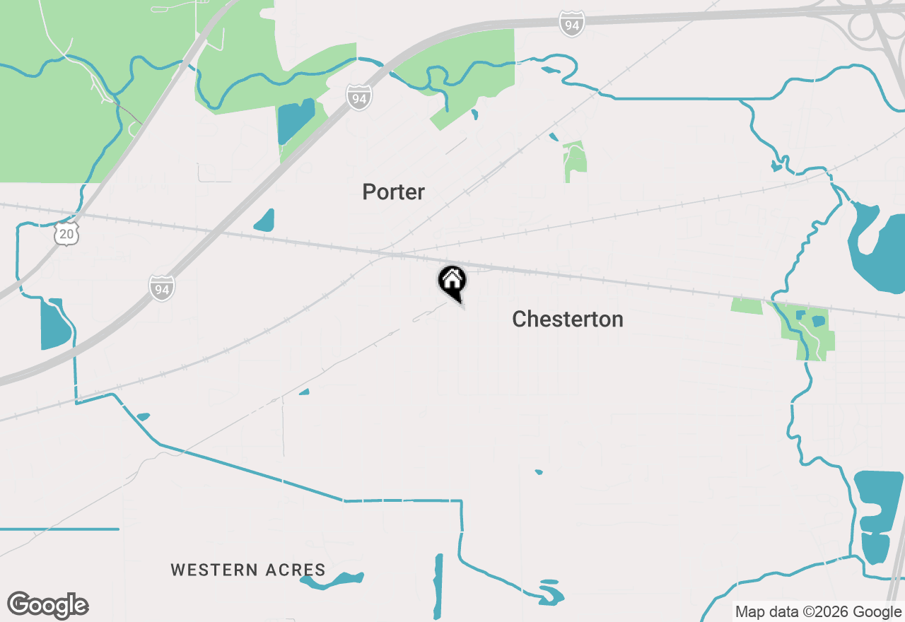 Map of 113 S 15th Street, Chesterton, IN 46304