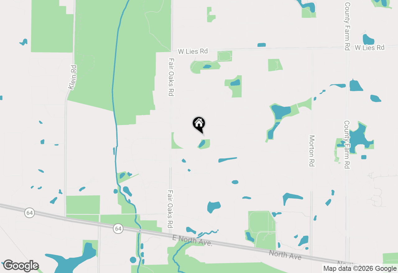 Map of 702 Hickory Lane, Carol Stream, IL 60188