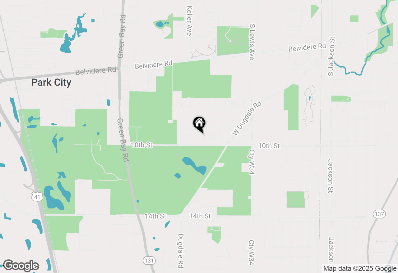 Map of 2402 Marshall Parkway, Waukegan, IL 60085