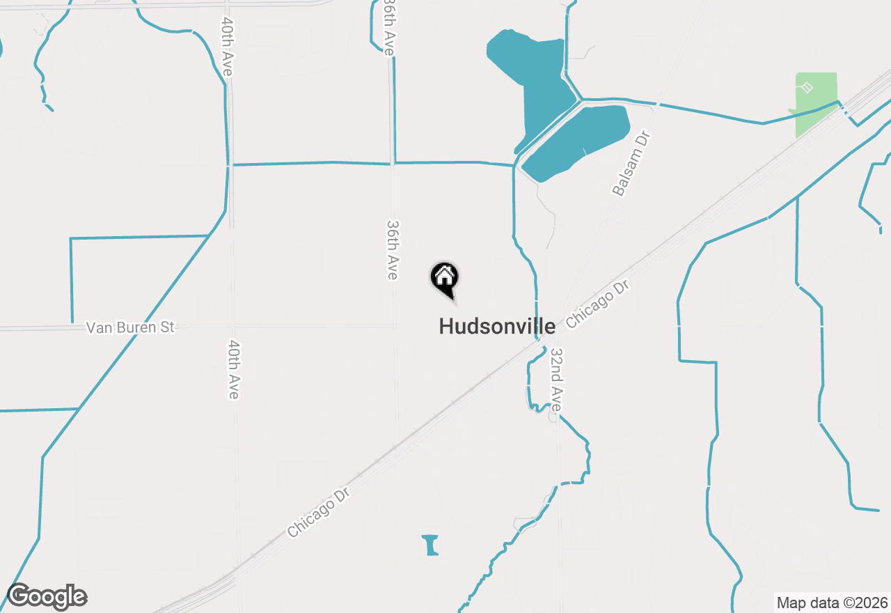 Map of 3486 Oak Street, Hudsonville, MI 49426