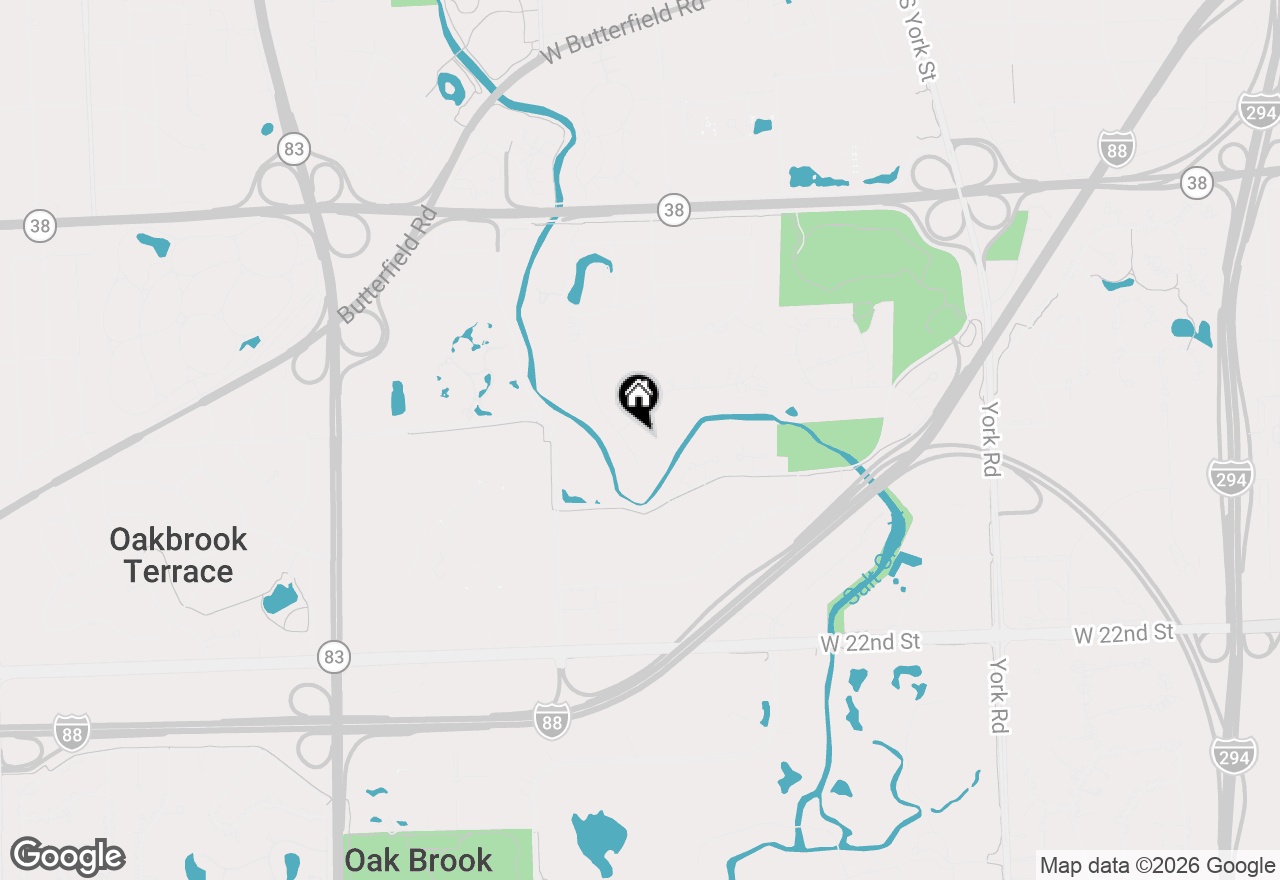 Map of 435 Forest Trail, Oak Brook, IL 60523