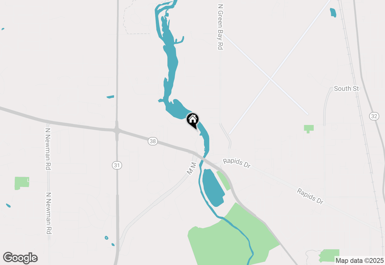 Map of 2904 Old Mill Dr, Racine, WI 53405