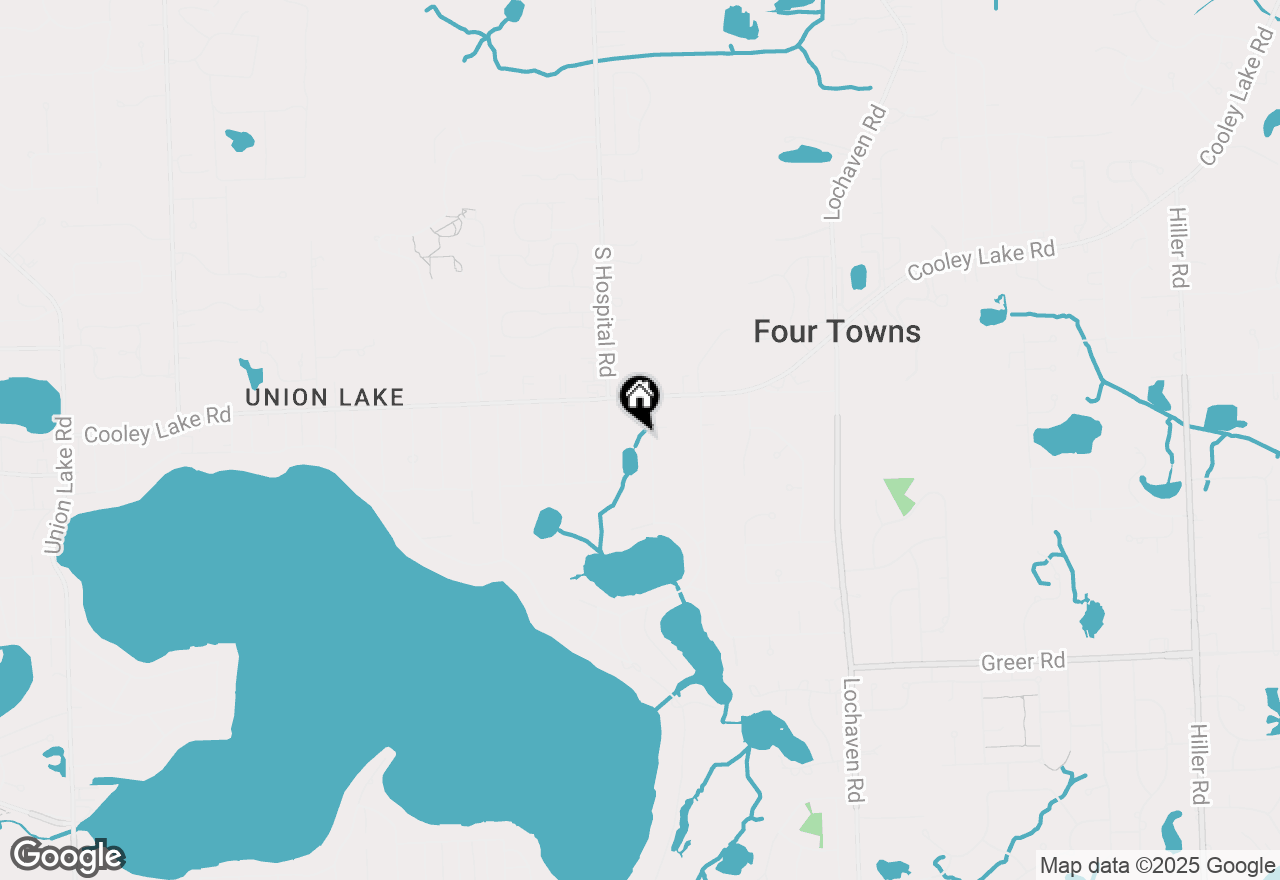 Map of 1560 Mercedes Street, West Bloomfield, MI 48324