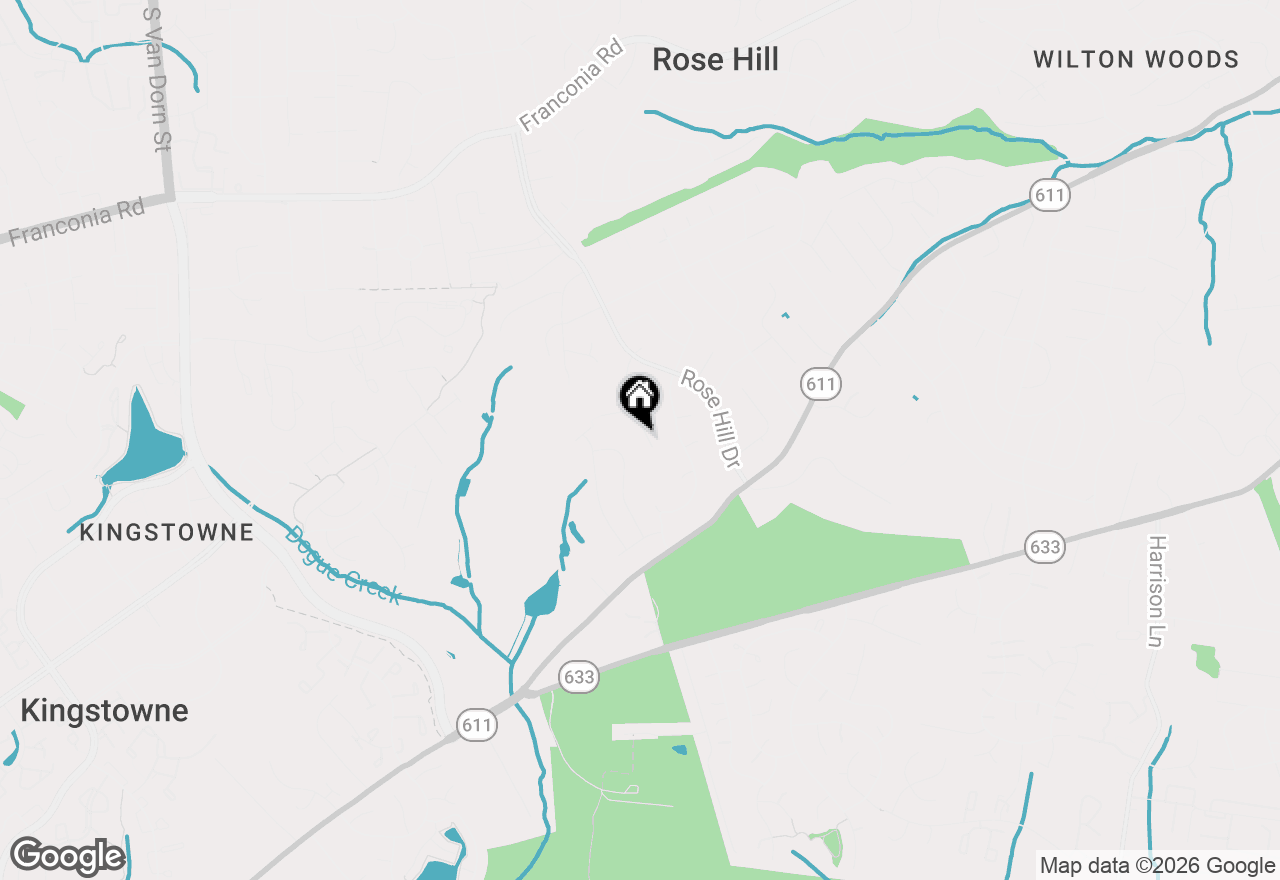 Map of 6526 Wayside Place, Alexandria, VA 22310