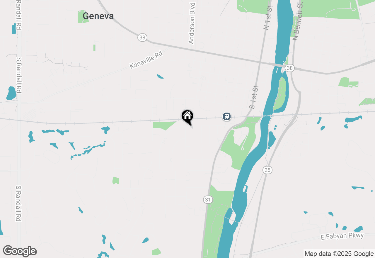 Map of 705 Meadows Road, Geneva, IL 60134