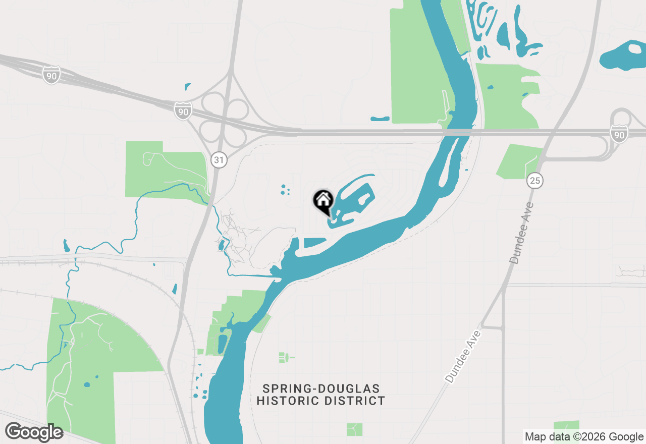 Map of 1053 Lakeview Road, Elgin, IL 60123