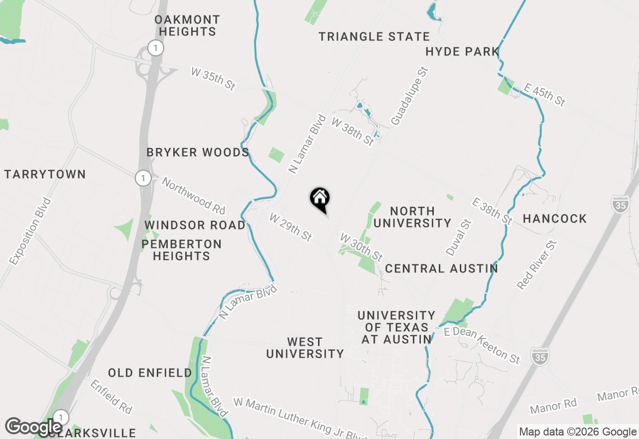 Map of 3000 Guadalupe St #106, Austin, TX 78705