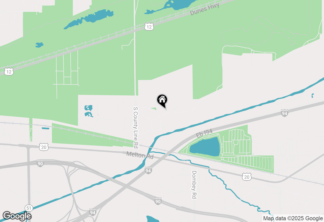 Map of 1804 Oakridge Street, Portage, IN 46368