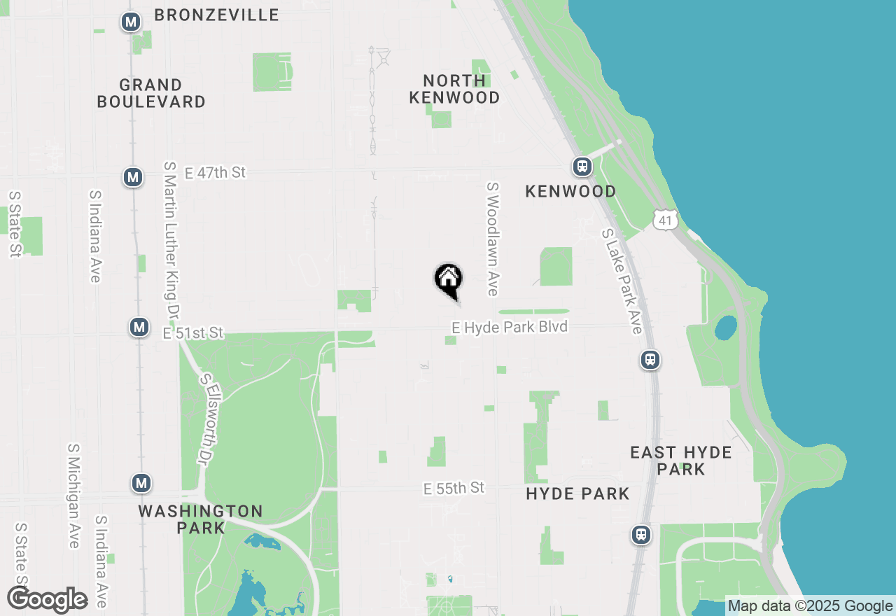 Map of 5026 S Greenwood Avenue, Chicago, IL 60615