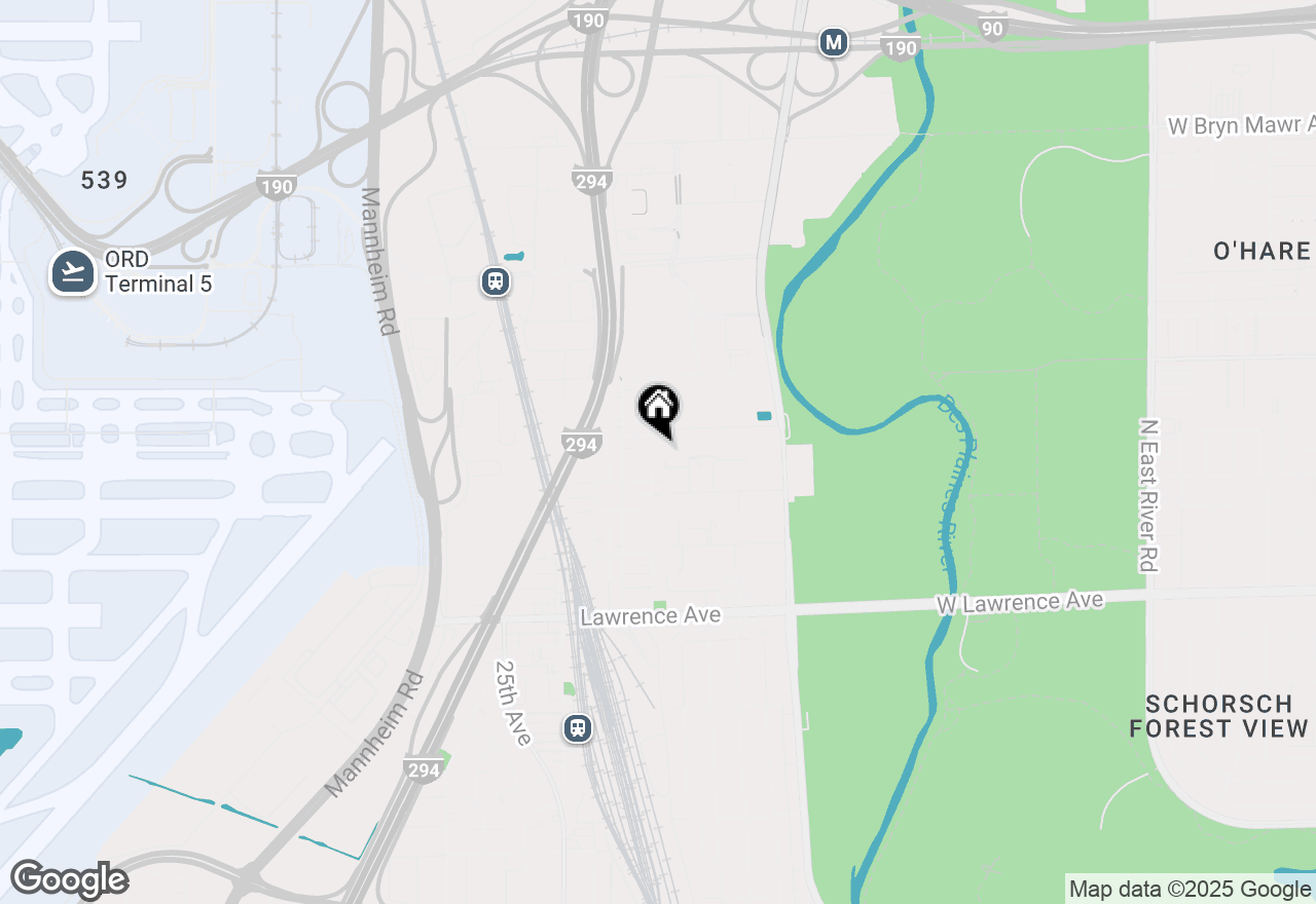 Map of 5047 Forster Avenue, Schiller Park, IL 60176