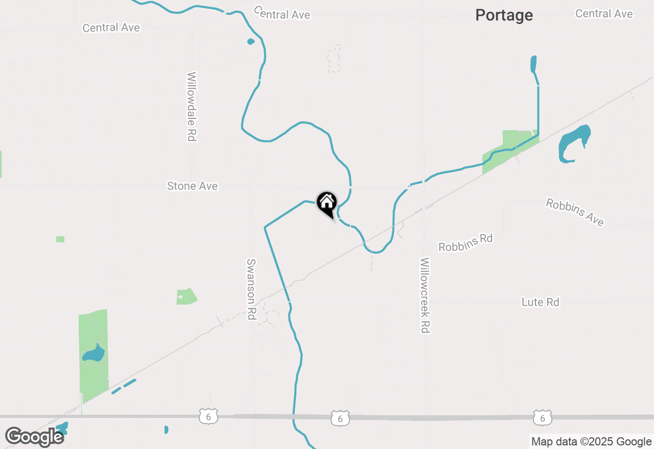 Map of 5805 Buck Lane, Portage, IN 46368