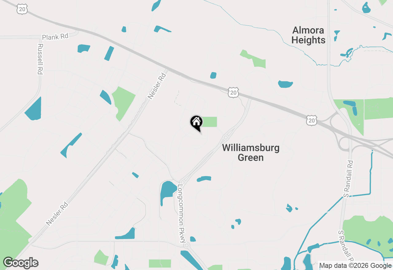 Map of 3061 Hughsdale Street, Elgin, IL 60124