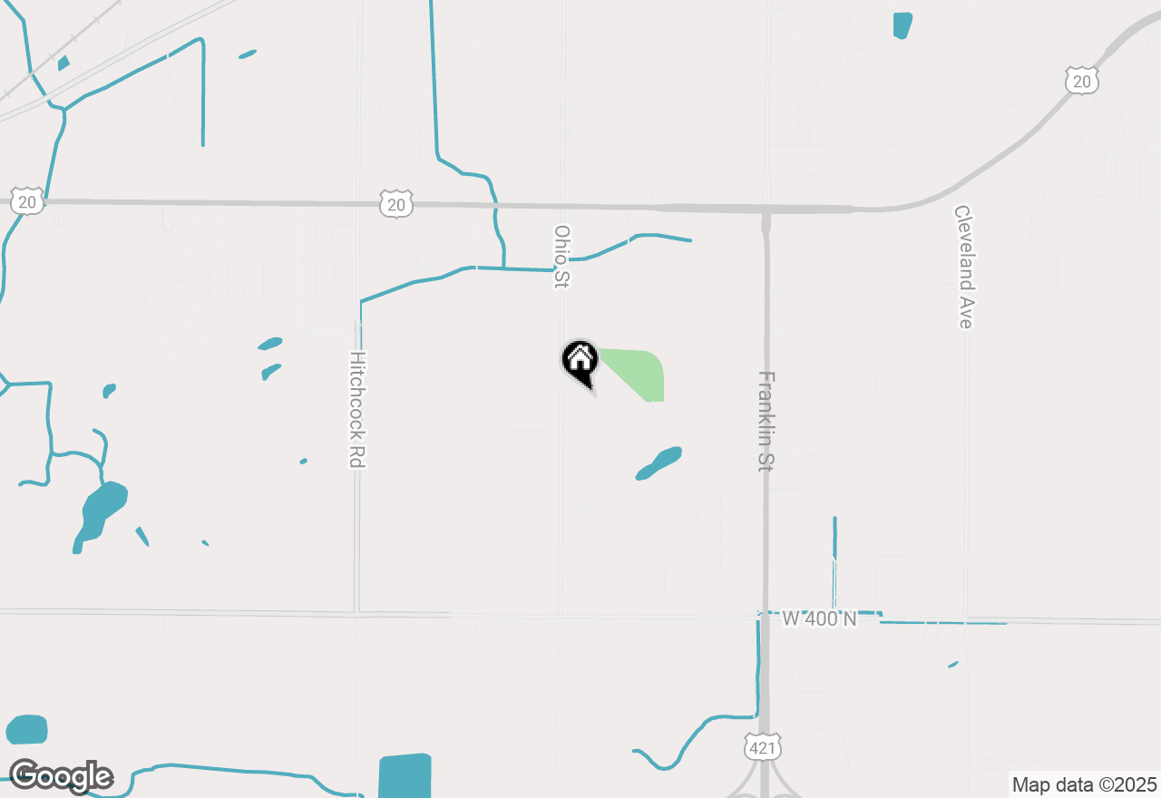 Map of 217 Crestwood Drive, Michigan City, IN 46360