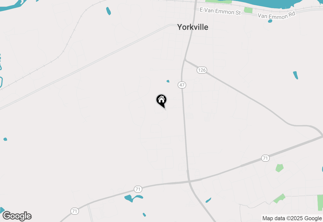 Map of 386 Garden Circle, Yorkville, IL 60560