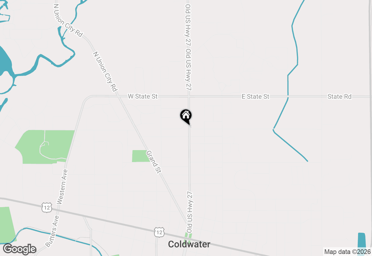 Map of 377 Marshall Street, Coldwater, MI 49036
