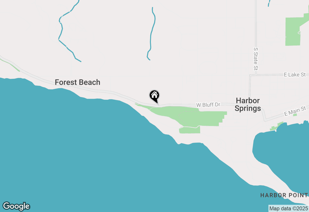 Map of  S Lake Shore Drive, Harbor Springs, MI 49740