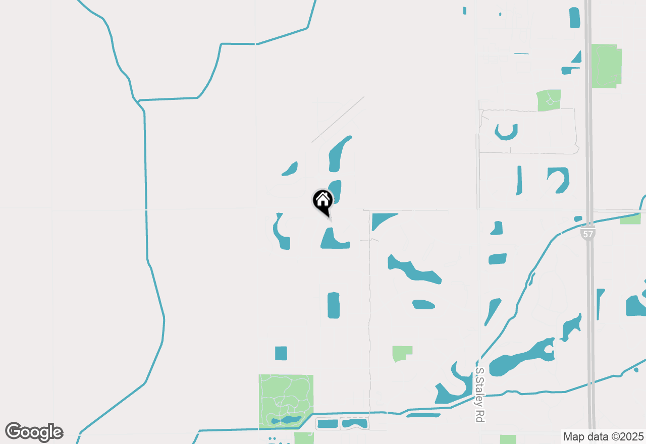 Map of 4809 Chestnut Grove Drive, Champaign, IL 61822