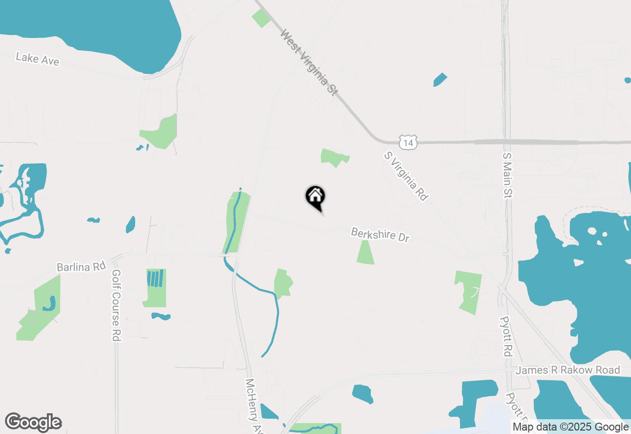 Map of 703 Coventry Lane, Crystal Lake, IL 60014