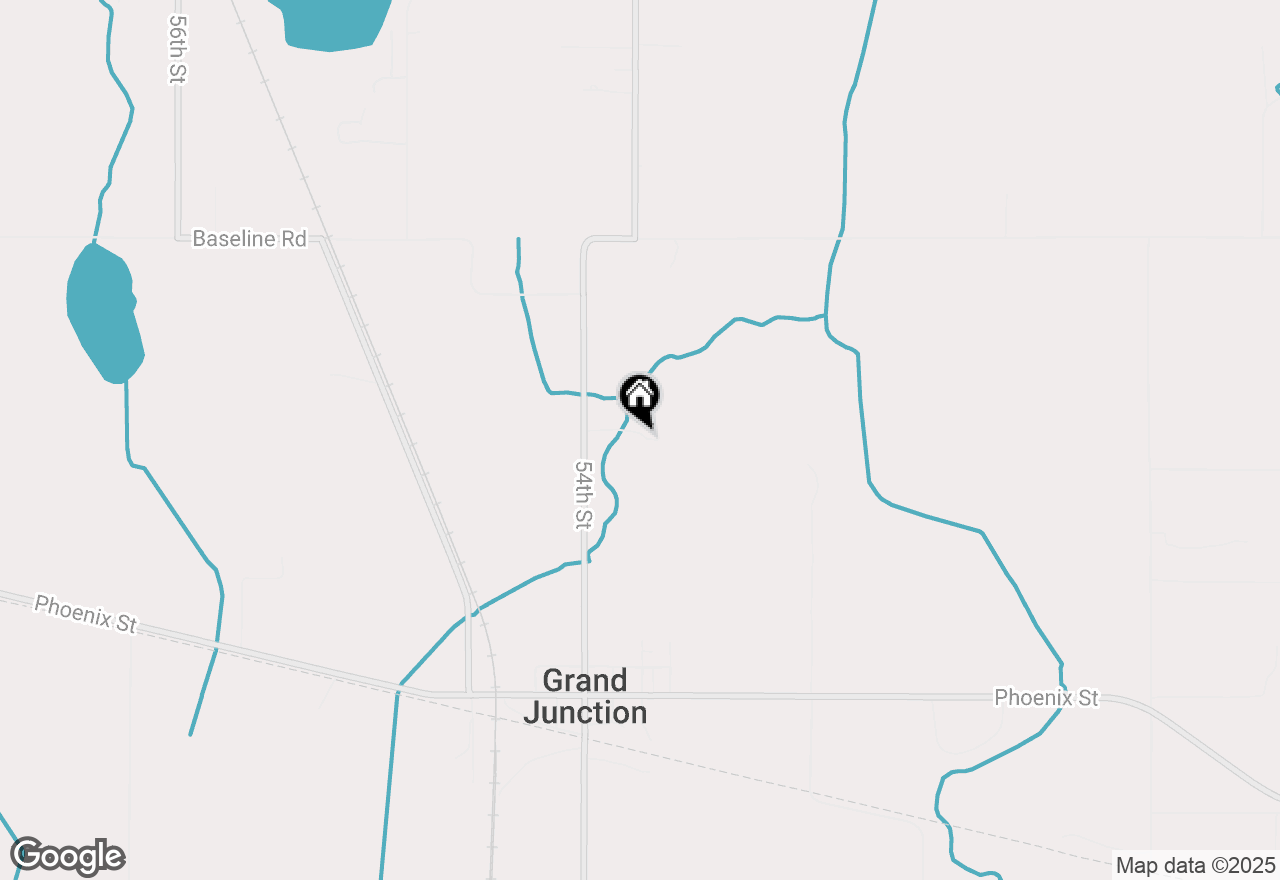 Map of 1723 54th Street, Grand Junction, MI 49056