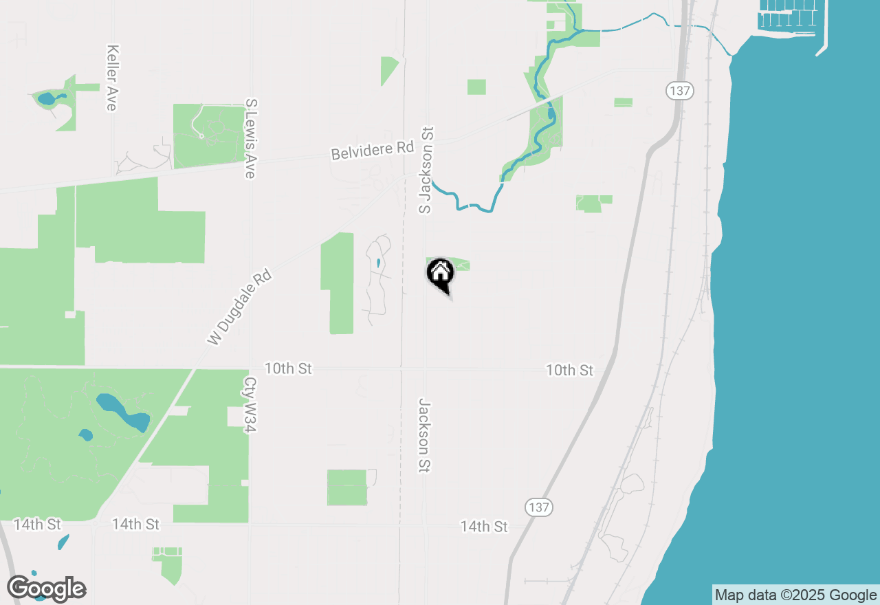 Map of 1007 8th Street, Waukegan, IL 60085