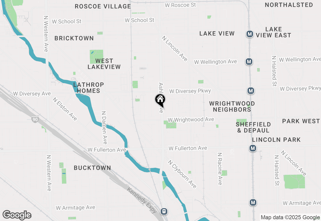 Map of 2642 N Ashland Avenue, Chicago, IL 60614