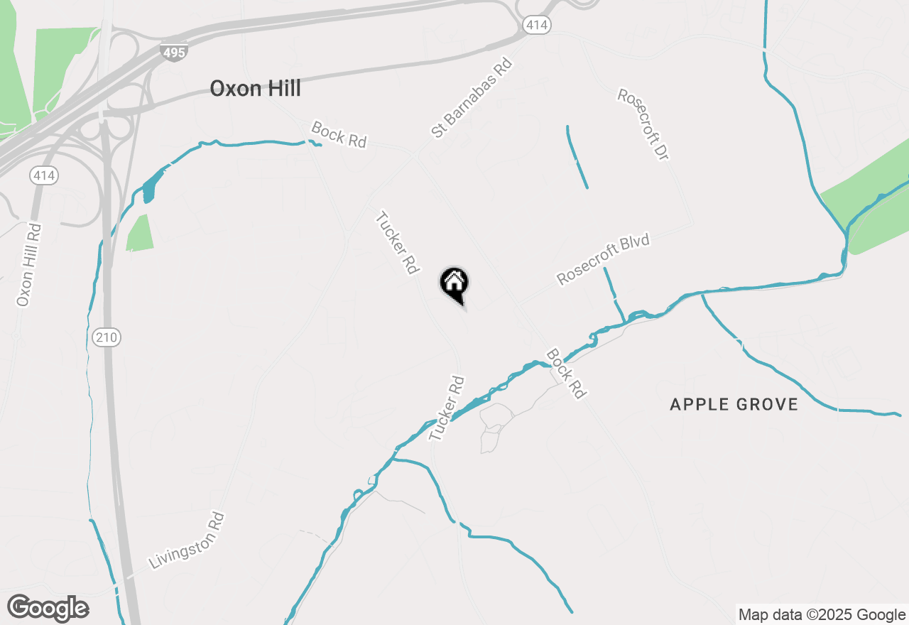 Map of 7009 Shagbark Court, Fort Washington, MD 20744