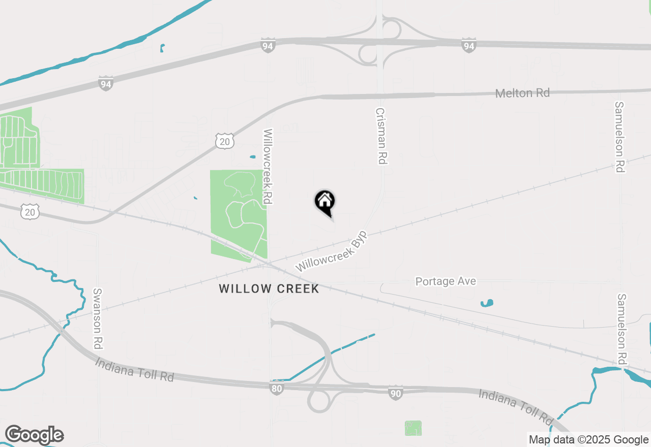 Map of 6122 Canary Avenue, Portage, IN 46368