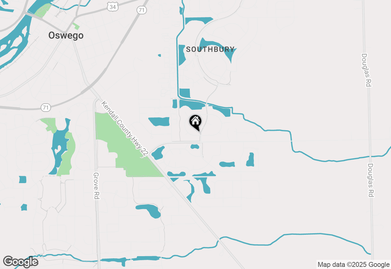 Map of 466 Bloomfield Circle W, Oswego, IL 60543