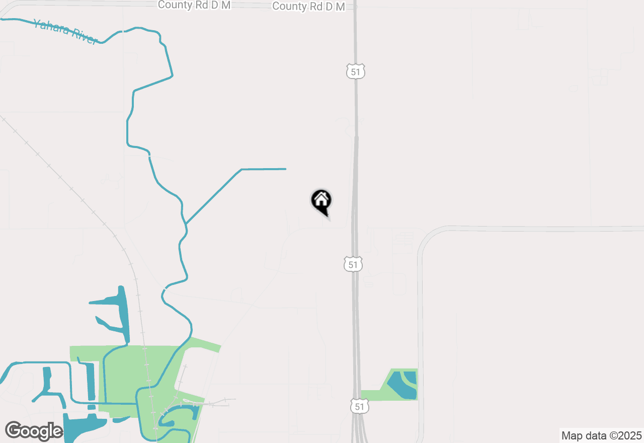 Map of 7645 Grinde Road #4, Deforest, WI 53532