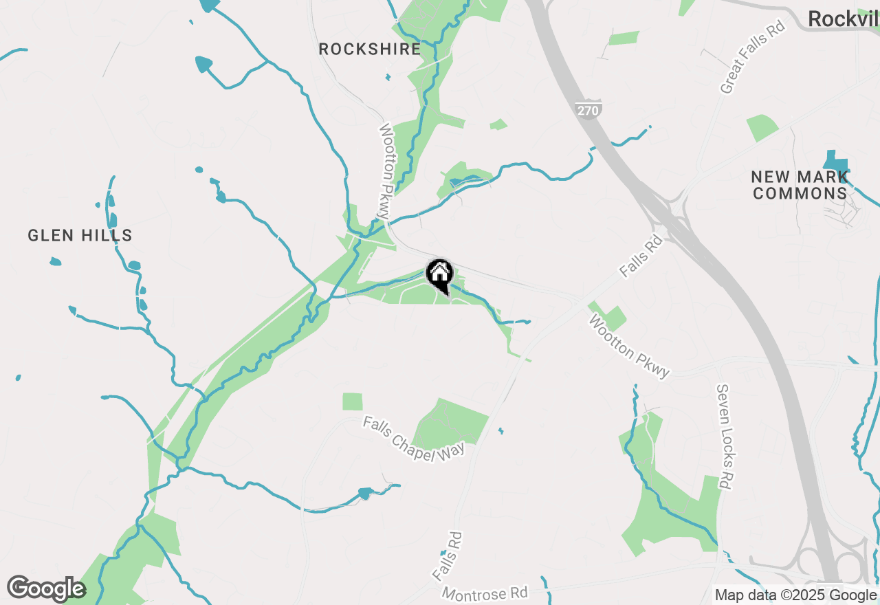 Map of 1511 Blue Meadow Road, Potomac, MD 20854