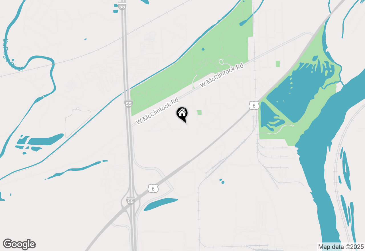 Map of 23025 S Bud Court, Channahon, IL 60410