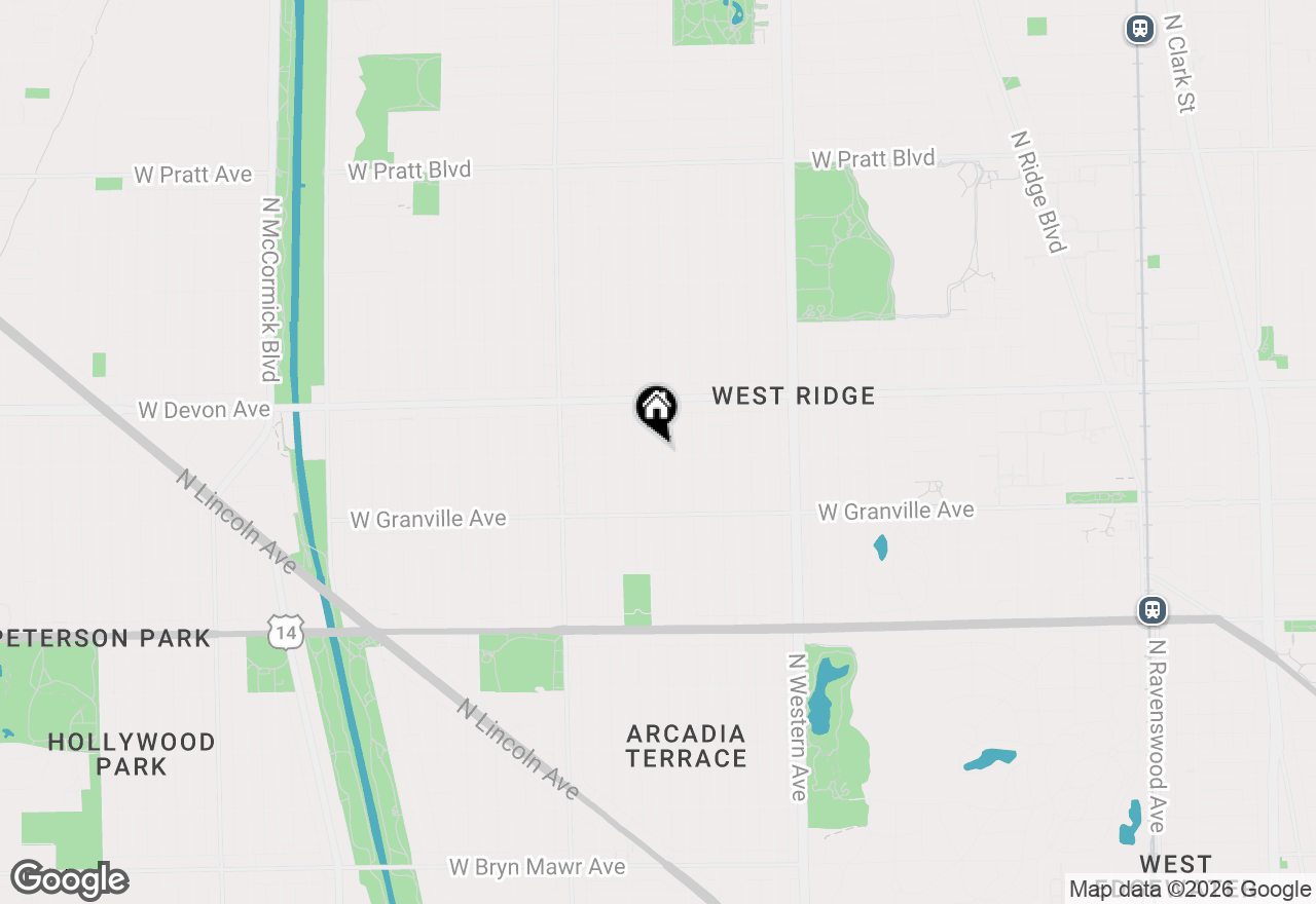 Map of 6301 N Talman Avenue #G, Chicago, IL 60659