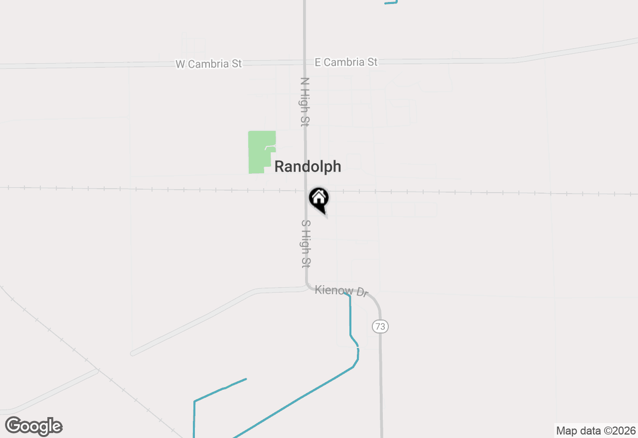 Map of 116 Grove Street, Randolph, WI 53956