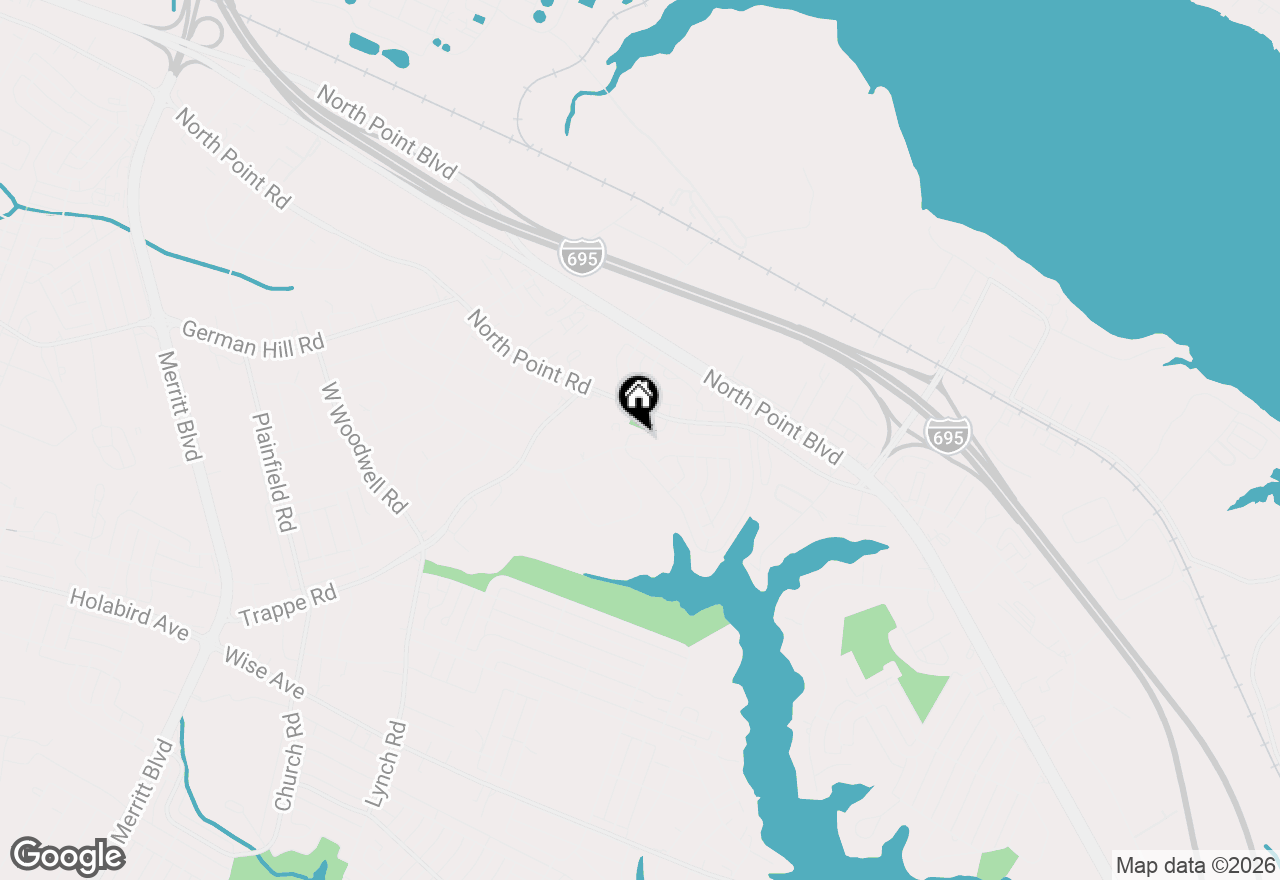 Map of 3222 Wallford Drive, Baltimore, MD 21222