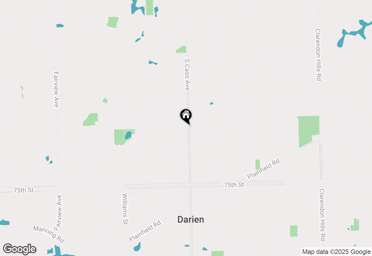 Map of 8S045 Grant Street, Darien, IL 60561