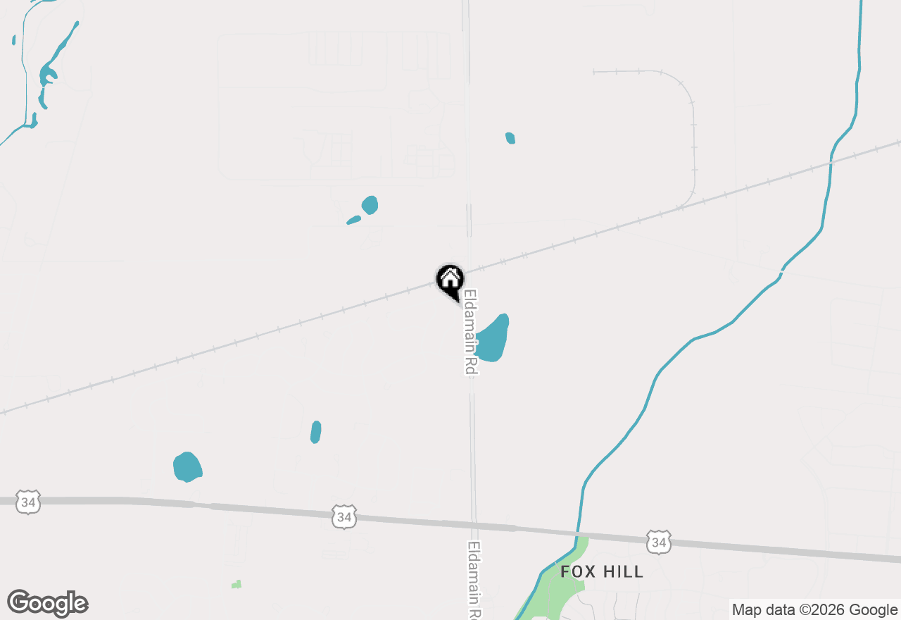 Map of 717 Deames Street, Plano, IL 60545