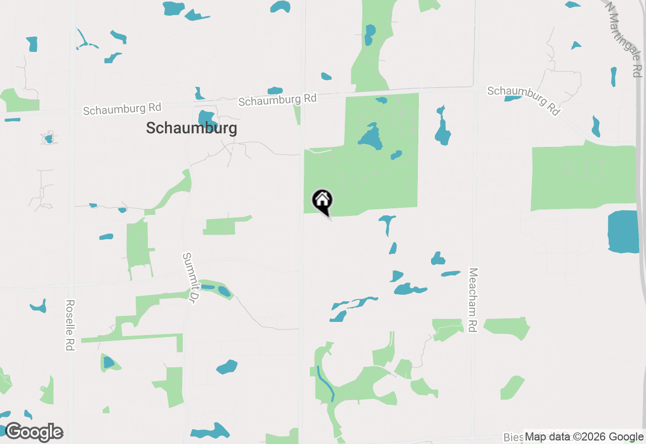 Map of 1851 Fox Run Drive #D4, Elk Grove Village, IL 60007