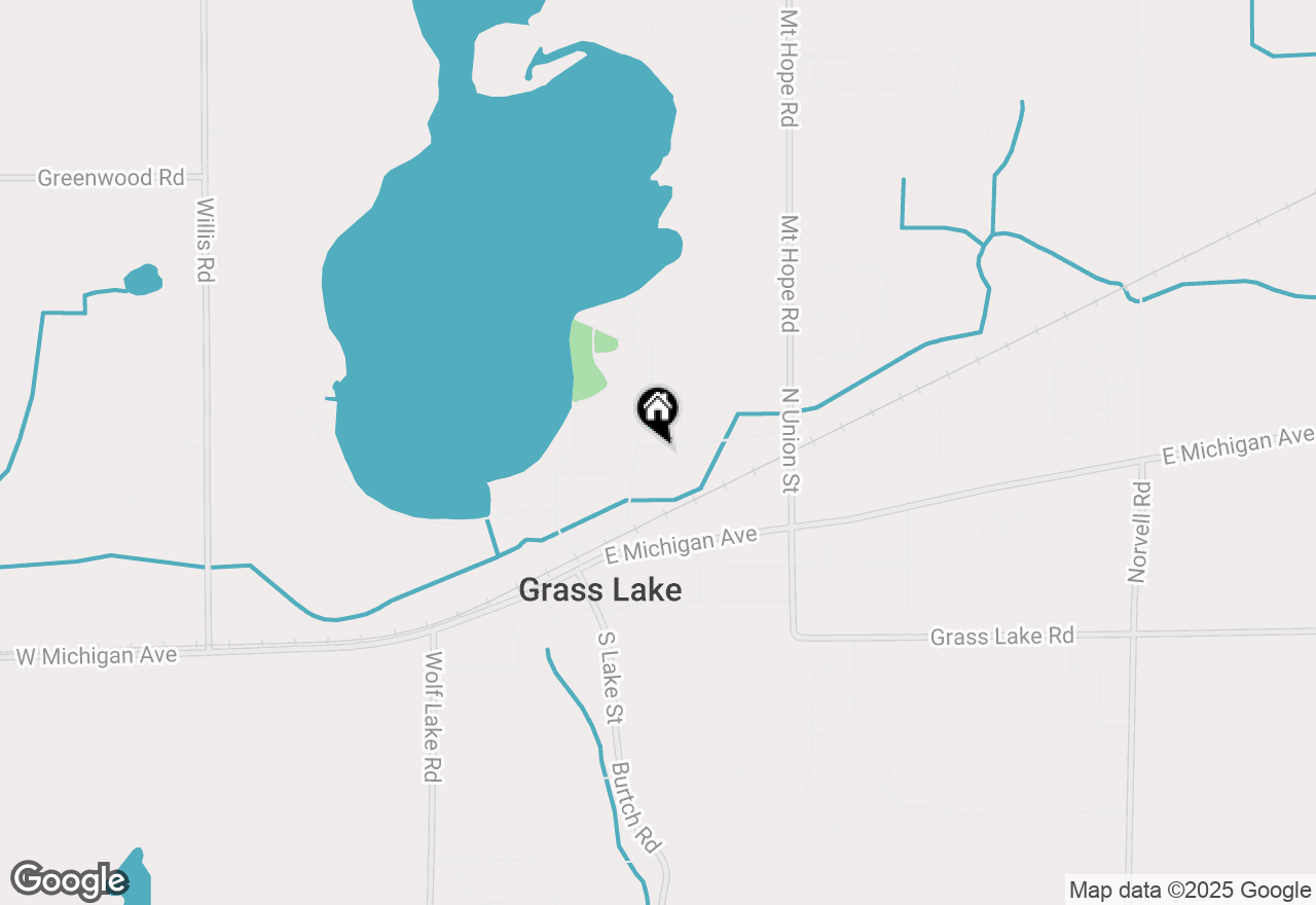 Map of 421 Portage Street, Grass Lake, MI 49240