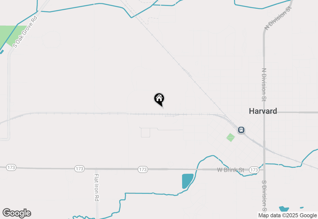 Map of 1301 W Diggins Street, Harvard, IL 60033