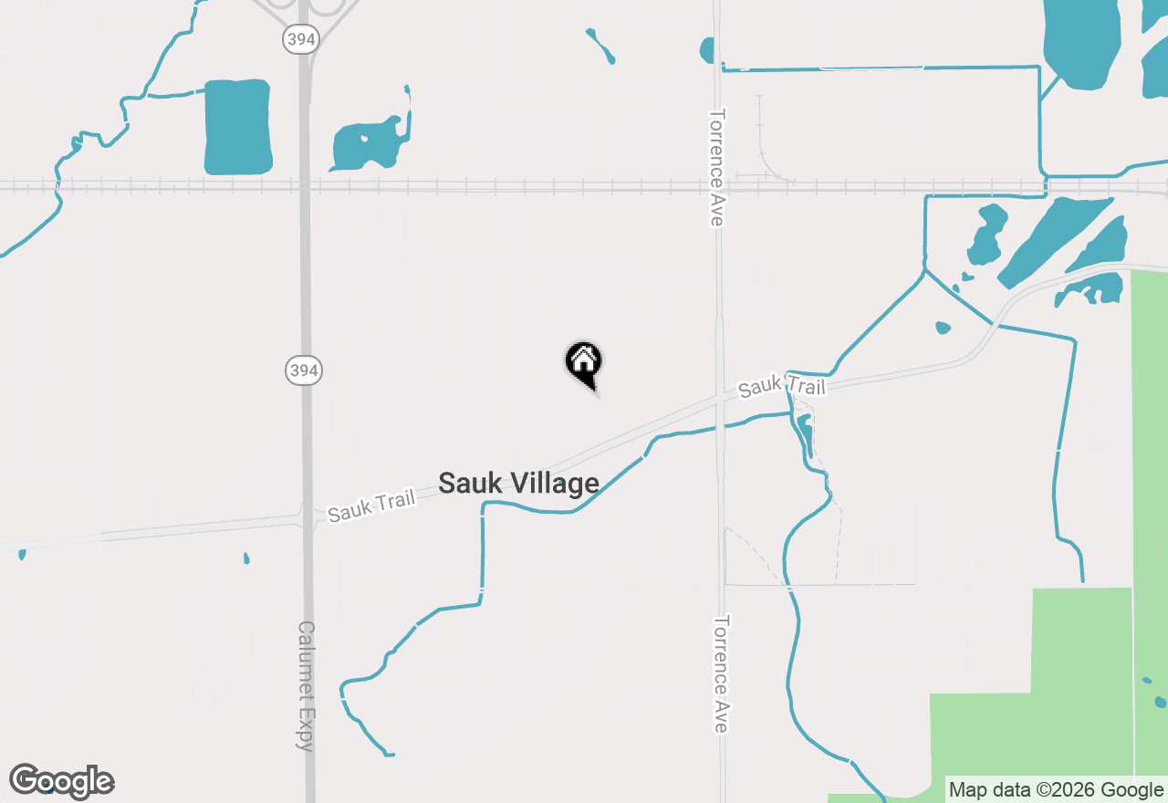 Map of 2129 219th Street, Sauk Village, IL 60411