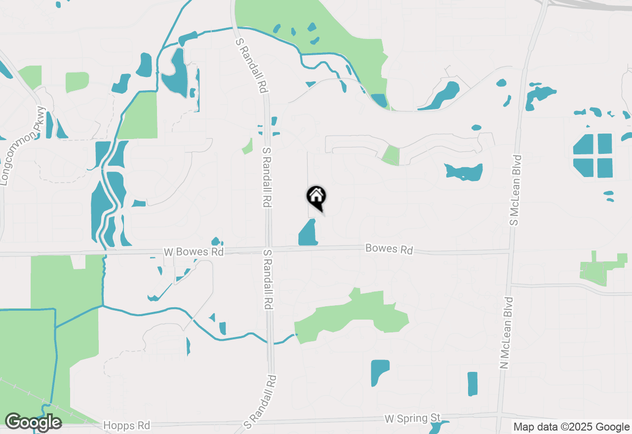 Map of 931 Mesa Drive, Elgin, IL 60123