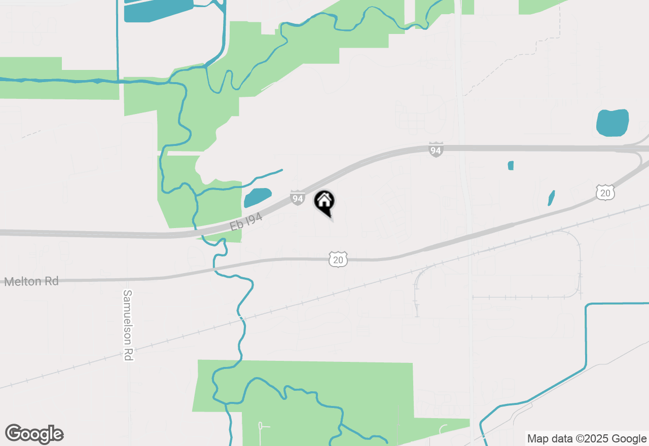 Map of 1164 Tanya Street, Chesterton, IN 46304