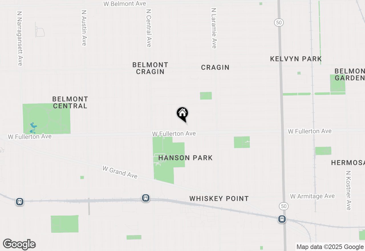 Map of 2426 N Long Avenue, Chicago, IL 60639